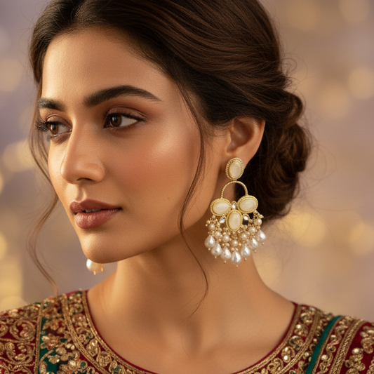 Ivory Bhumi2 Earrings