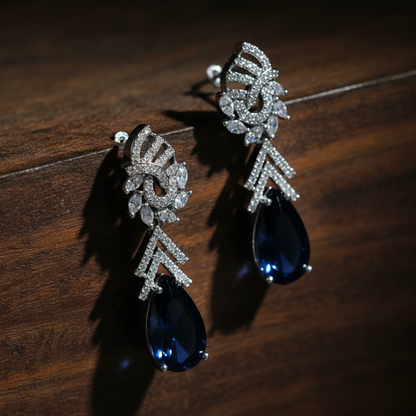 Royal Blue Olivia Danglers