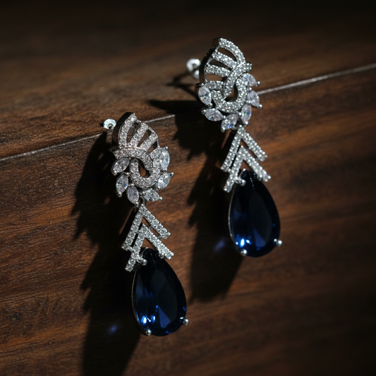 Royal Blue Olivia Danglers
