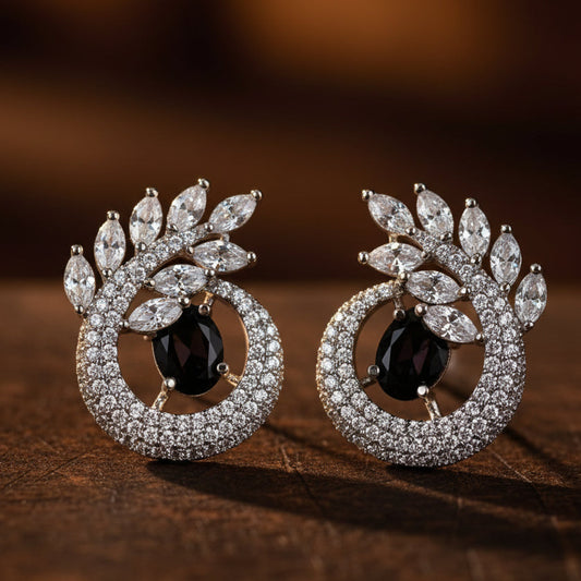 Black Alice Studs