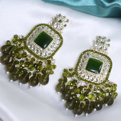 Green Harshda Earrings