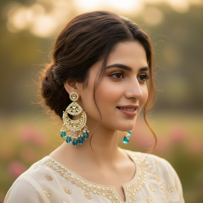 Blue Jiya Earrings