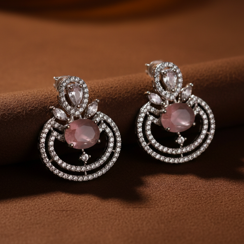 Pink Hazel Earrings