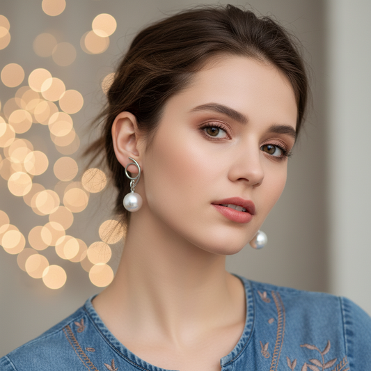 Silver Raah Earrings