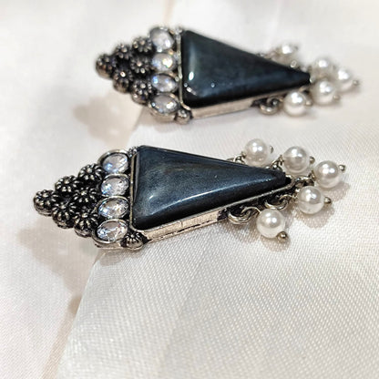 Charcoal Kaia Earrings