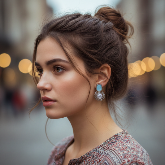 Silver Reyi Earrings