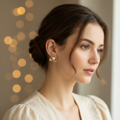 Gold Sara Earrings