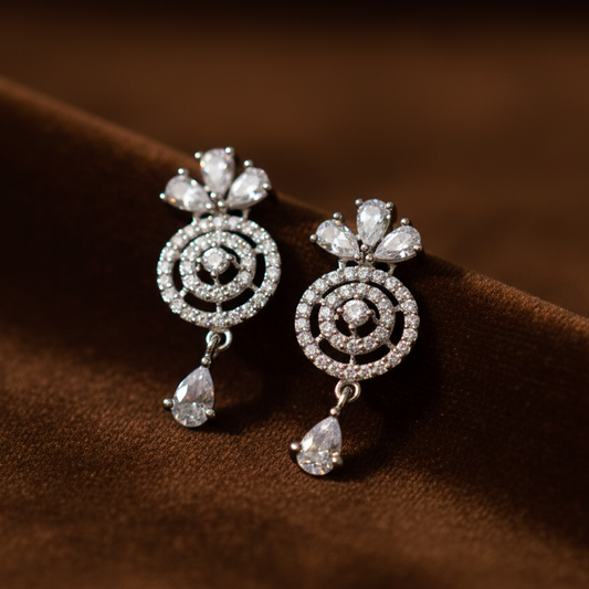 Silver Emelie Earrings