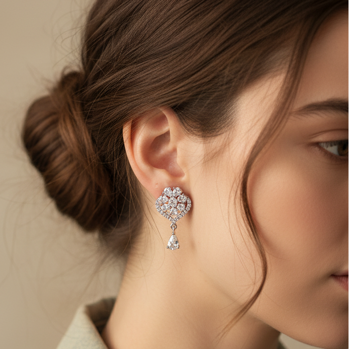 Silver Rowan Dangler