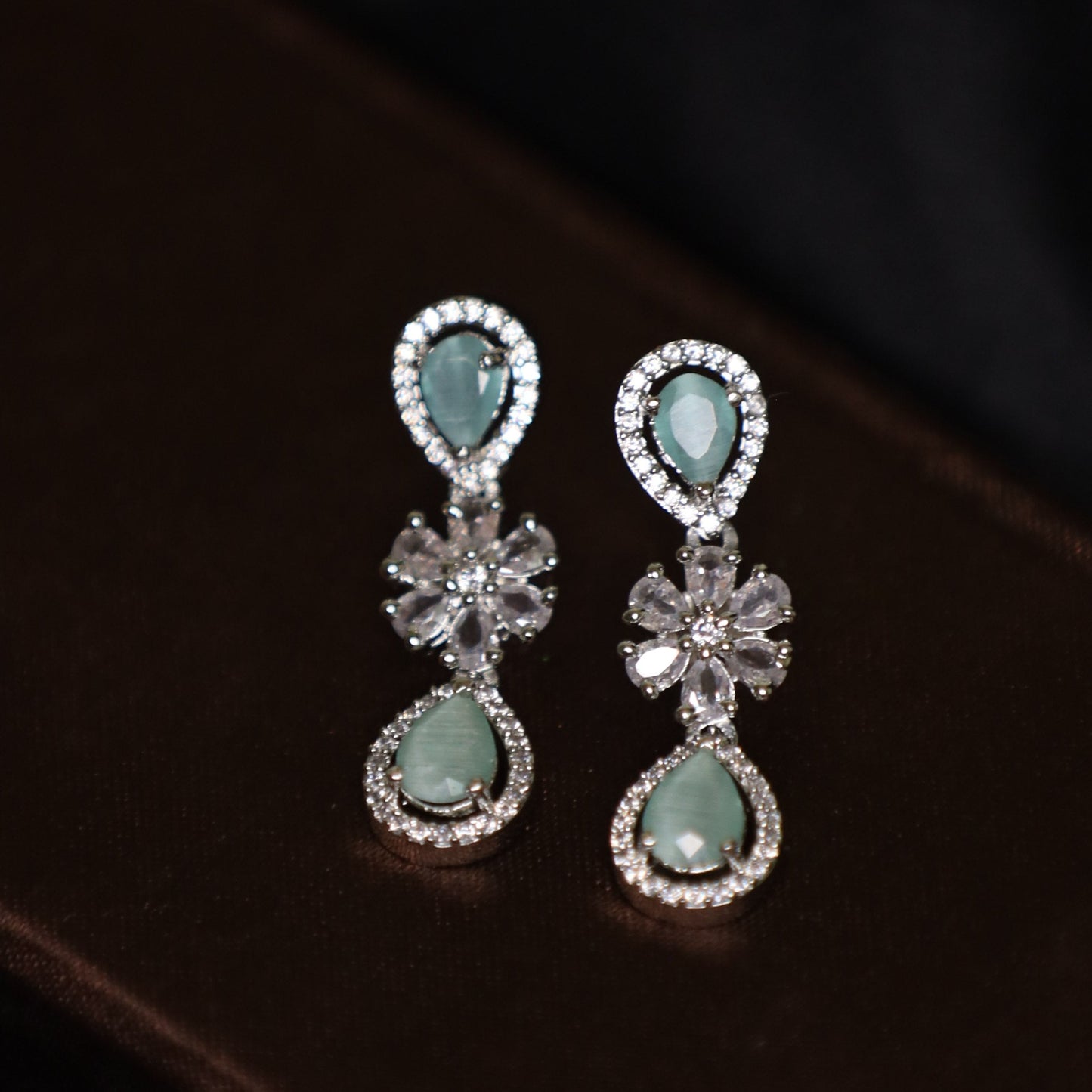 Mint Antumn Danglers