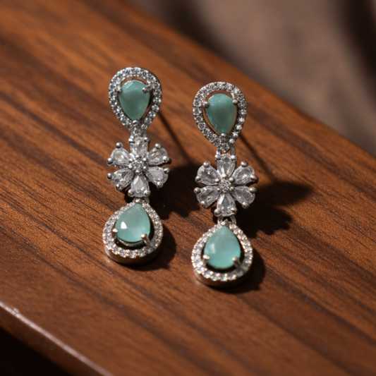 Mint Antumn Danglers