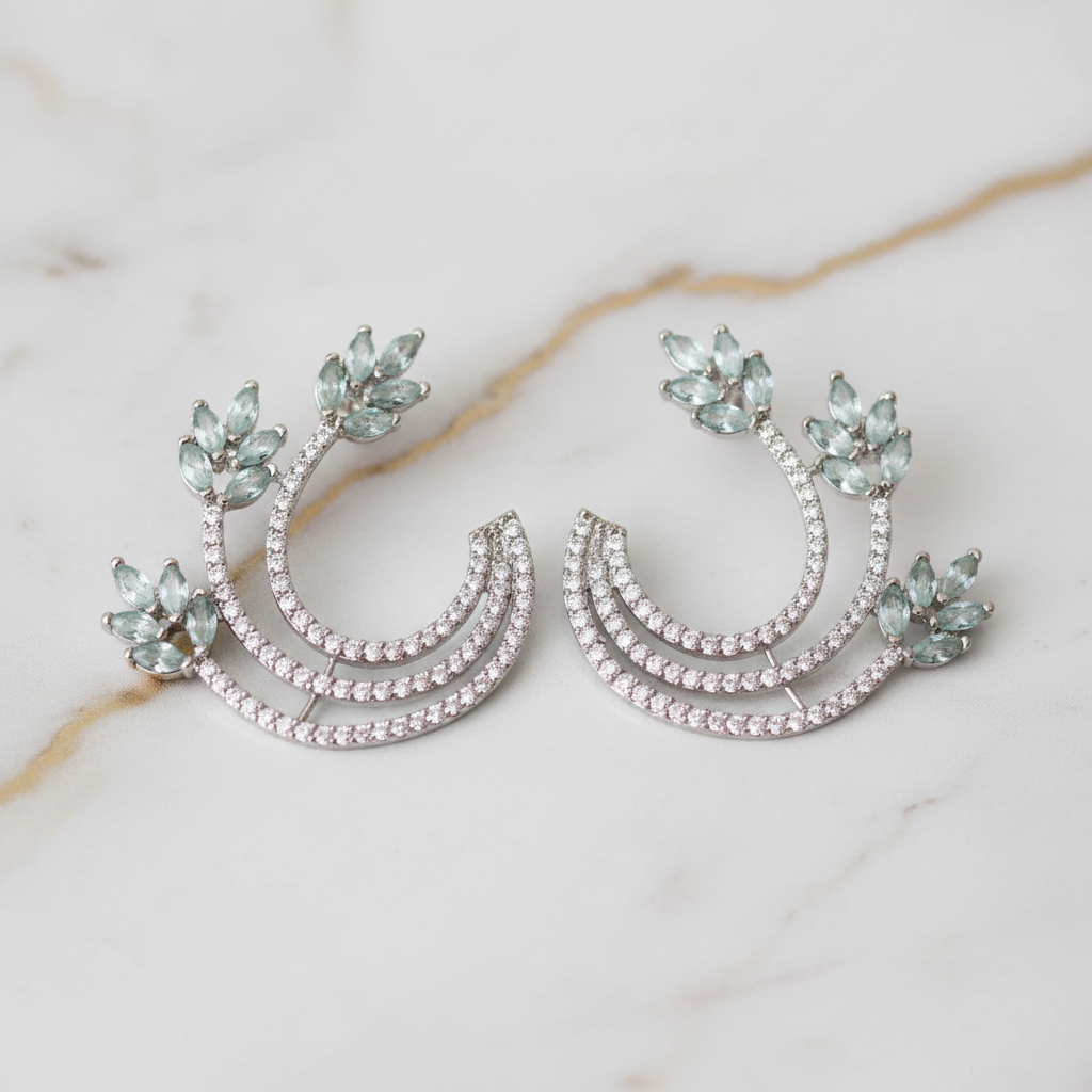 Mint green Maria Studs