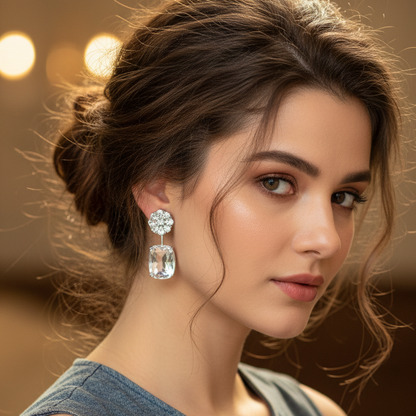 Silver Lucia Danglers