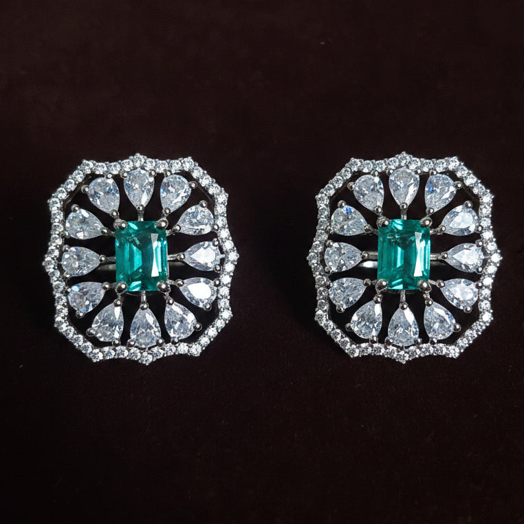 Rama Green Ava Studs