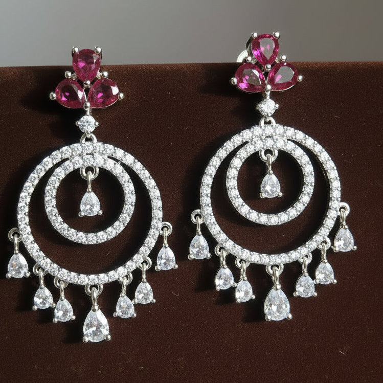 Pink Tess Earrings