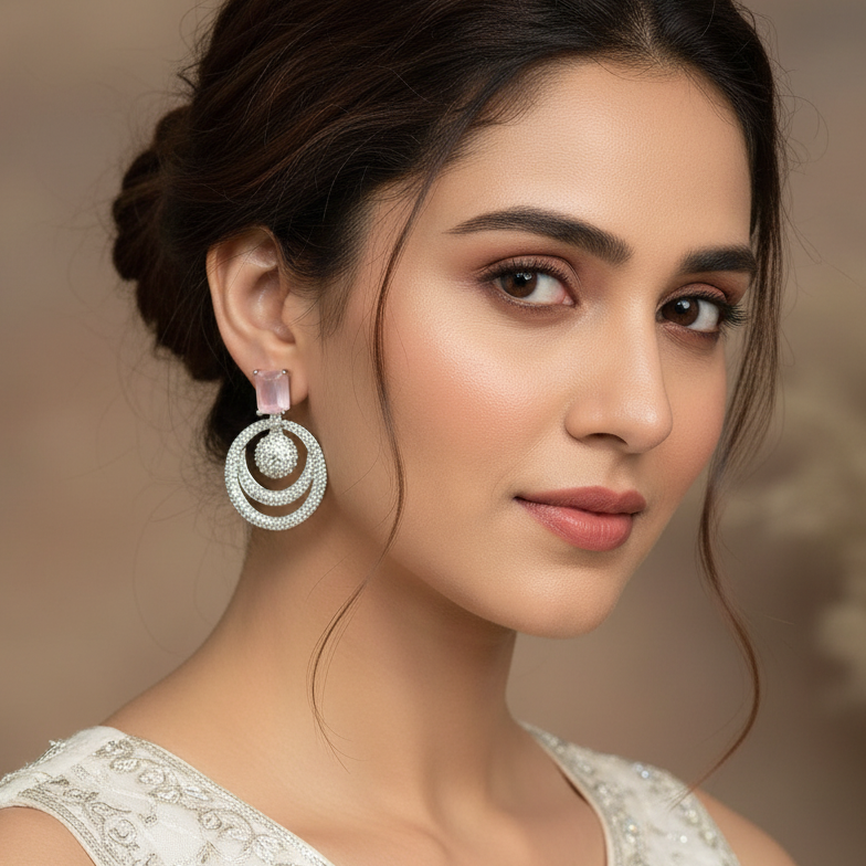 Pink Moon AD Earrings