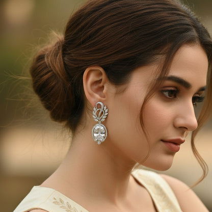 White Aria Earrings