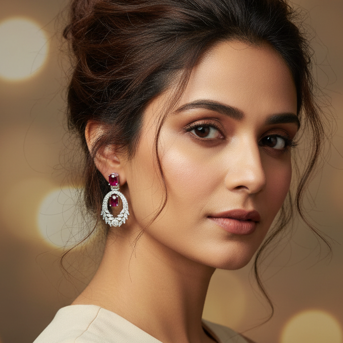 Pink Aria Earrings