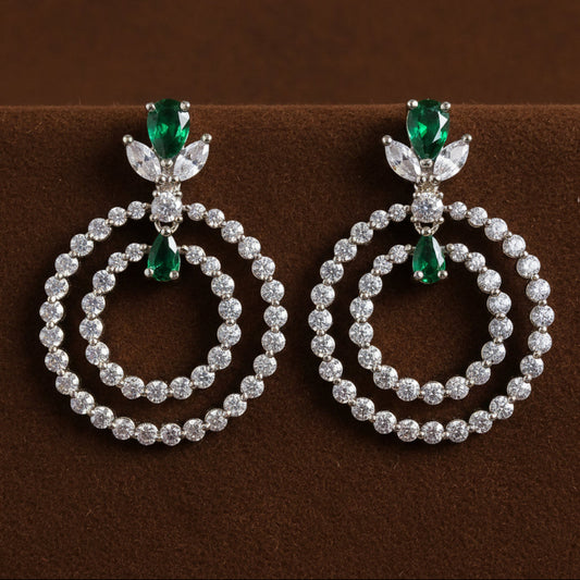 Green Skye Earrings