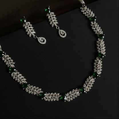 Green Kavya Necklace Set