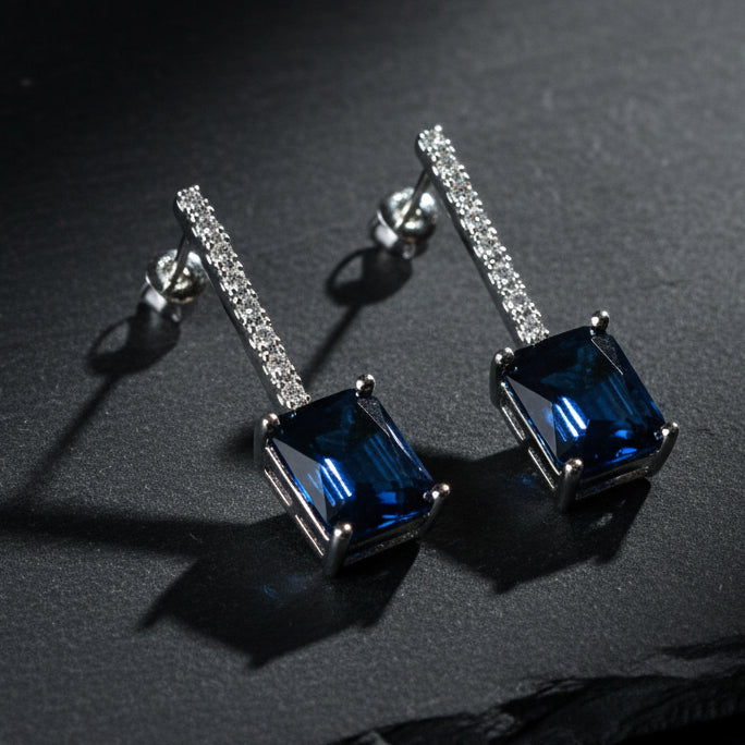Blue Luna Necklace Set