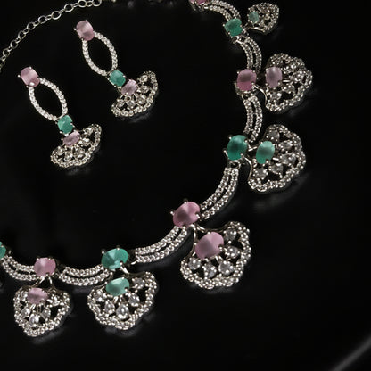 Multicolor Adara Necklace Set