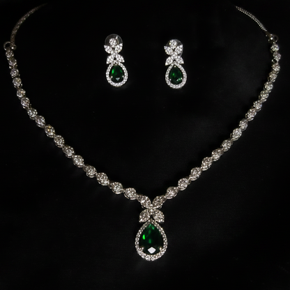 Green Mati Necklace Set