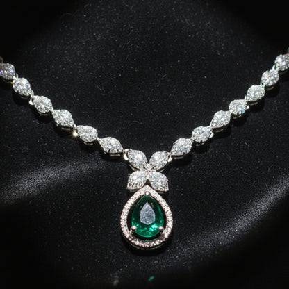 Green Mati Necklace Set