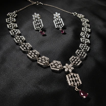 Pink Layla Necklace Set