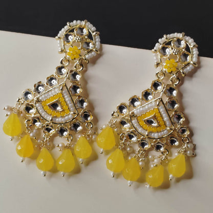Yellow Nitya Earrings