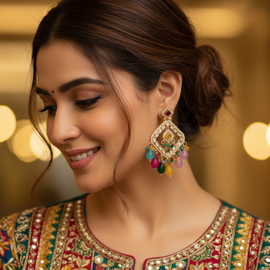 Multi Raha Earrings