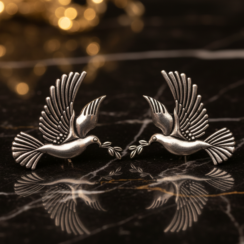Bird beads Earrings