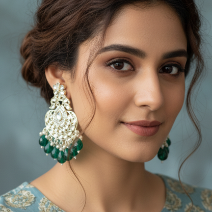 Green Preet Chandbali