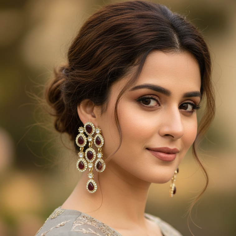 Maroon Ishani Dangler