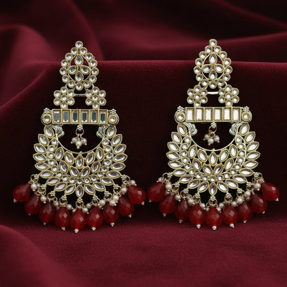 Red Rashmi Chandbali